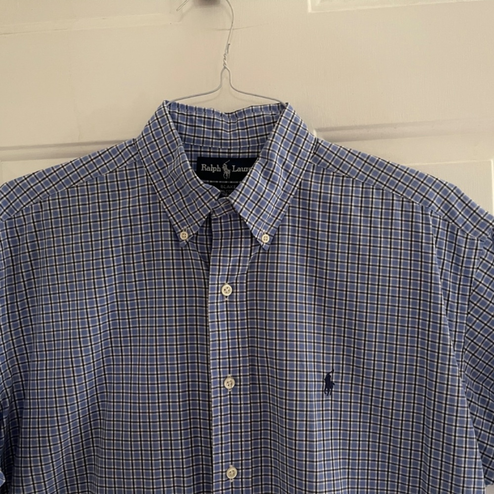 Ralph Lauren short sleeve Shirt  BLAKE button down  Men's M